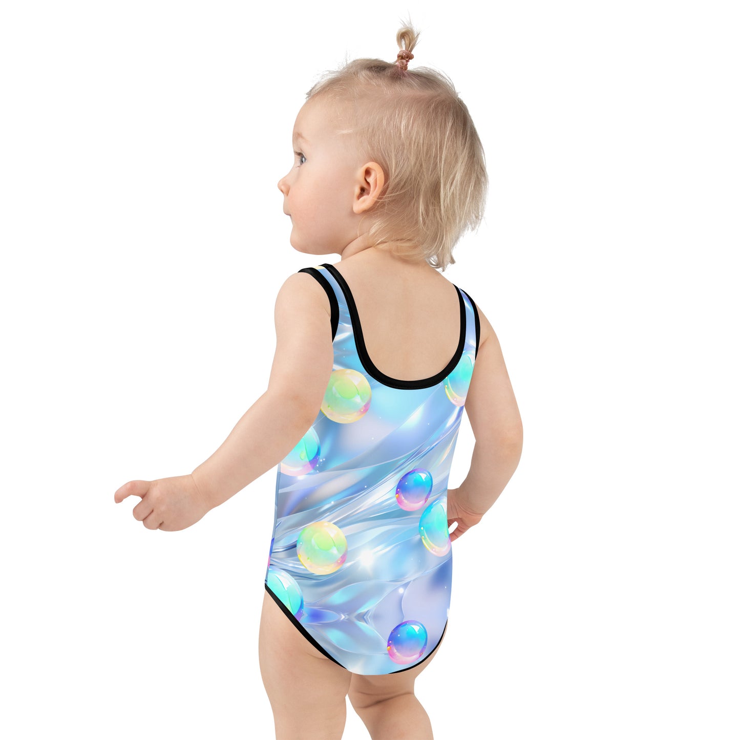 Kids Swimsuit - Shine and Glimmer with Bubbles 2