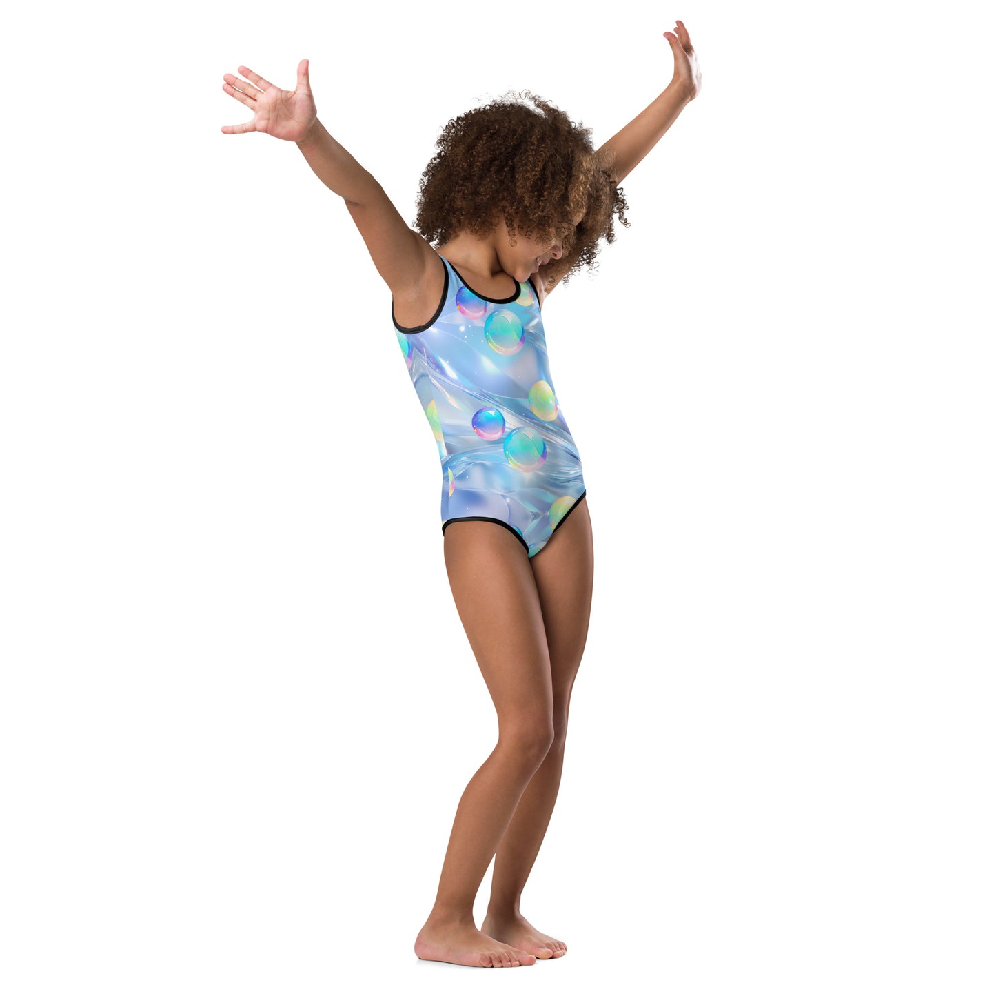 Kids Swimsuit - Shine and Glimmer with Bubbles 2