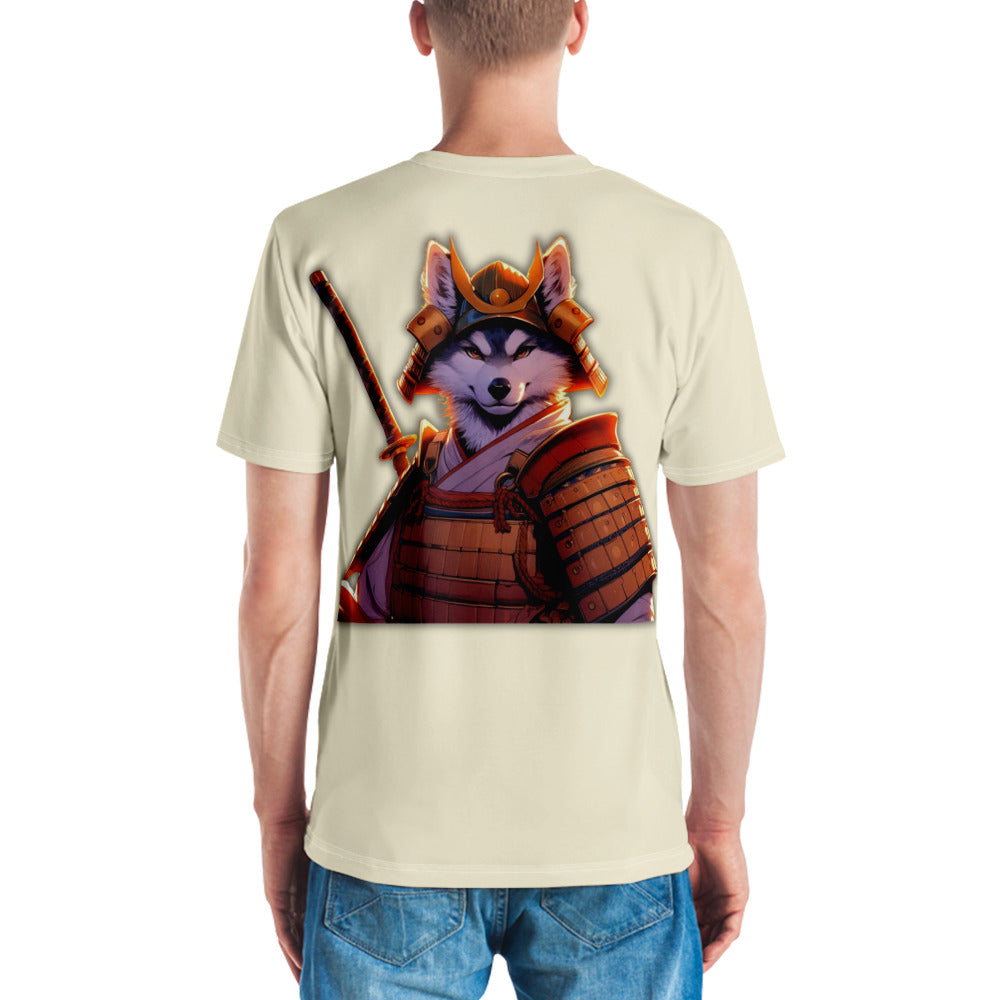 Men's t-shirt - Samurai Warrior Dog 2