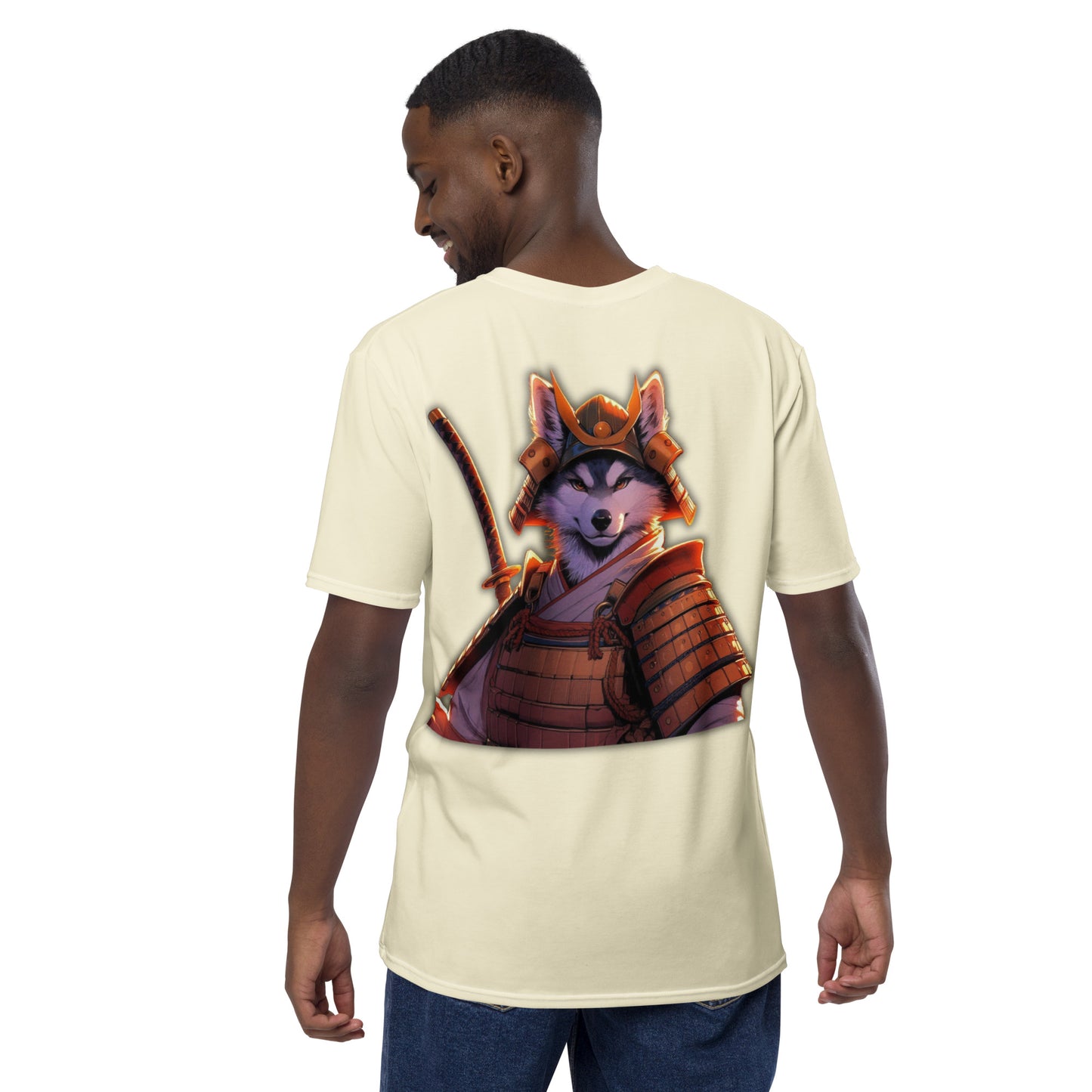 Men's t-shirt - Samurai Warrior Dog 2