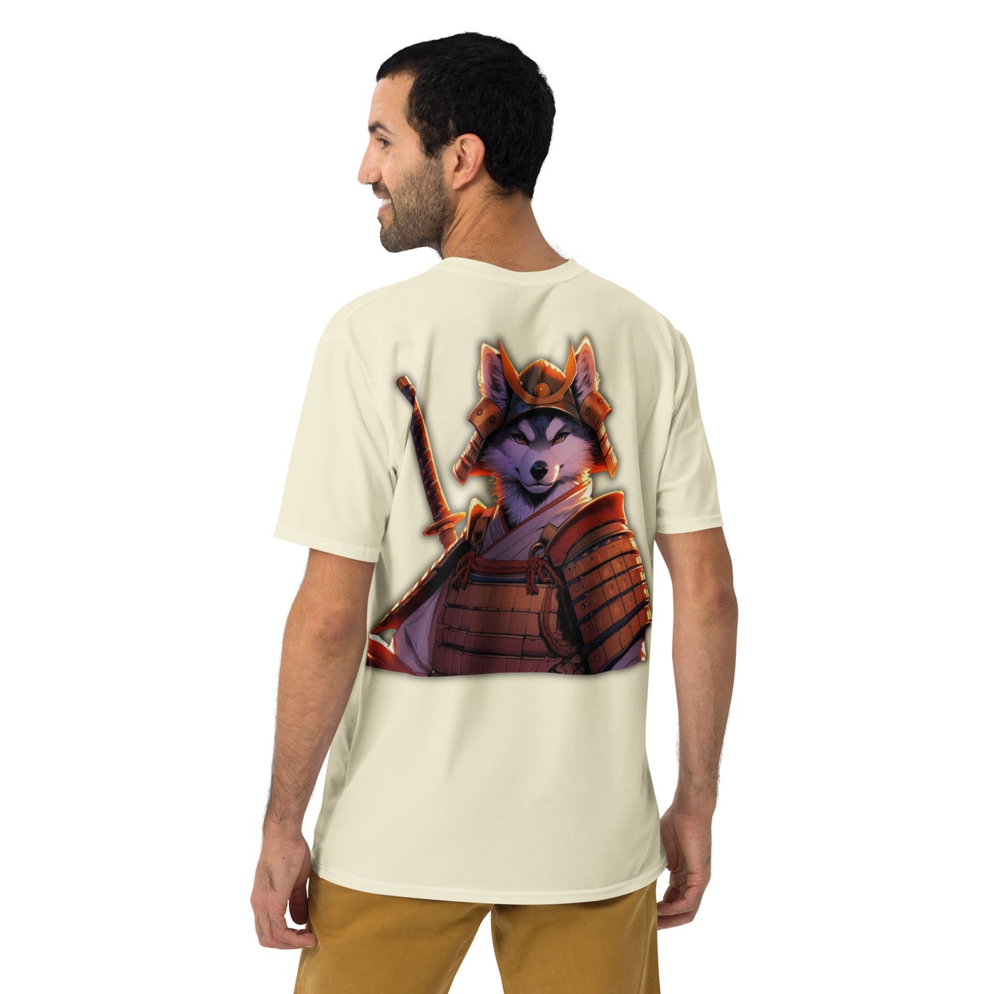 Men's t-shirt - Samurai Warrior Dog 2