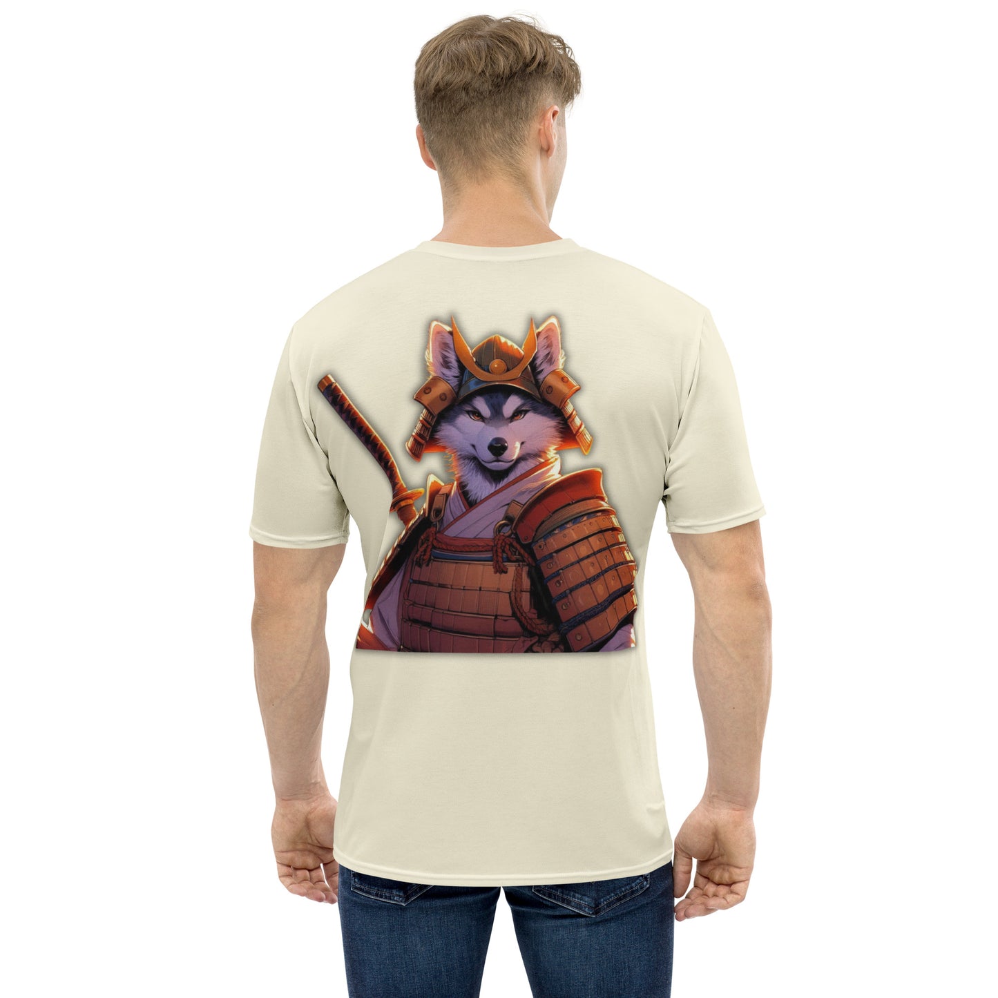 Men's t-shirt - Samurai Warrior Dog 2