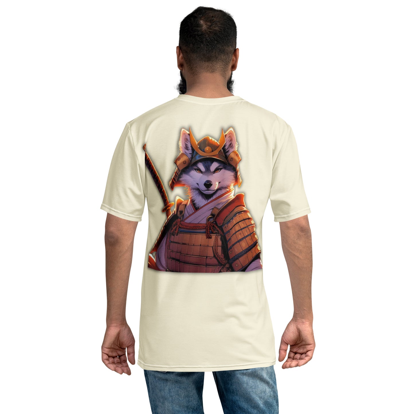 Men's t-shirt - Samurai Warrior Dog 2