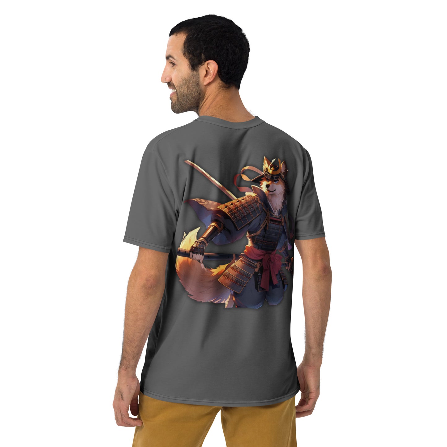 Men's t-shirt - Samurai Warrior Dog 3