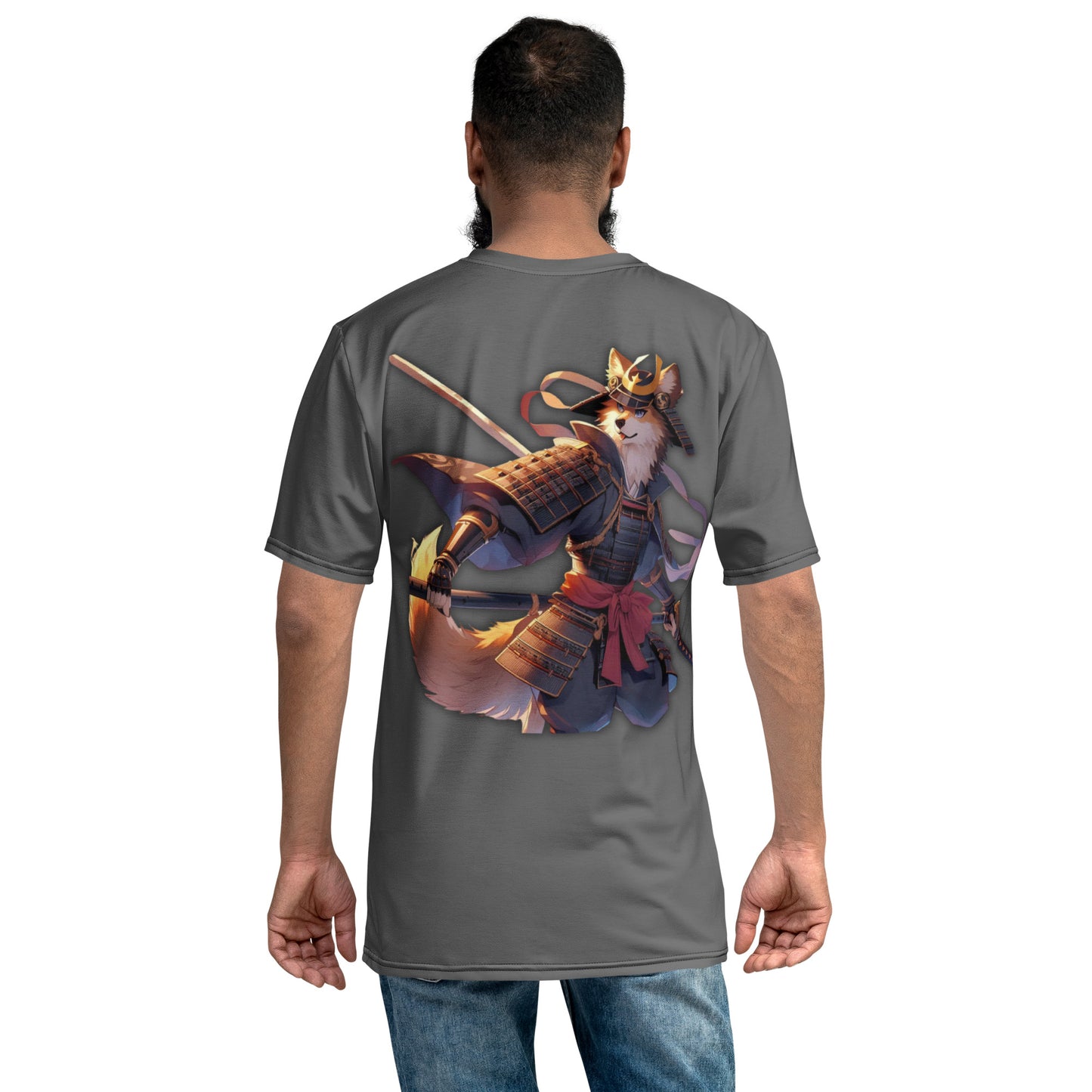 Men's t-shirt - Samurai Warrior Dog 3