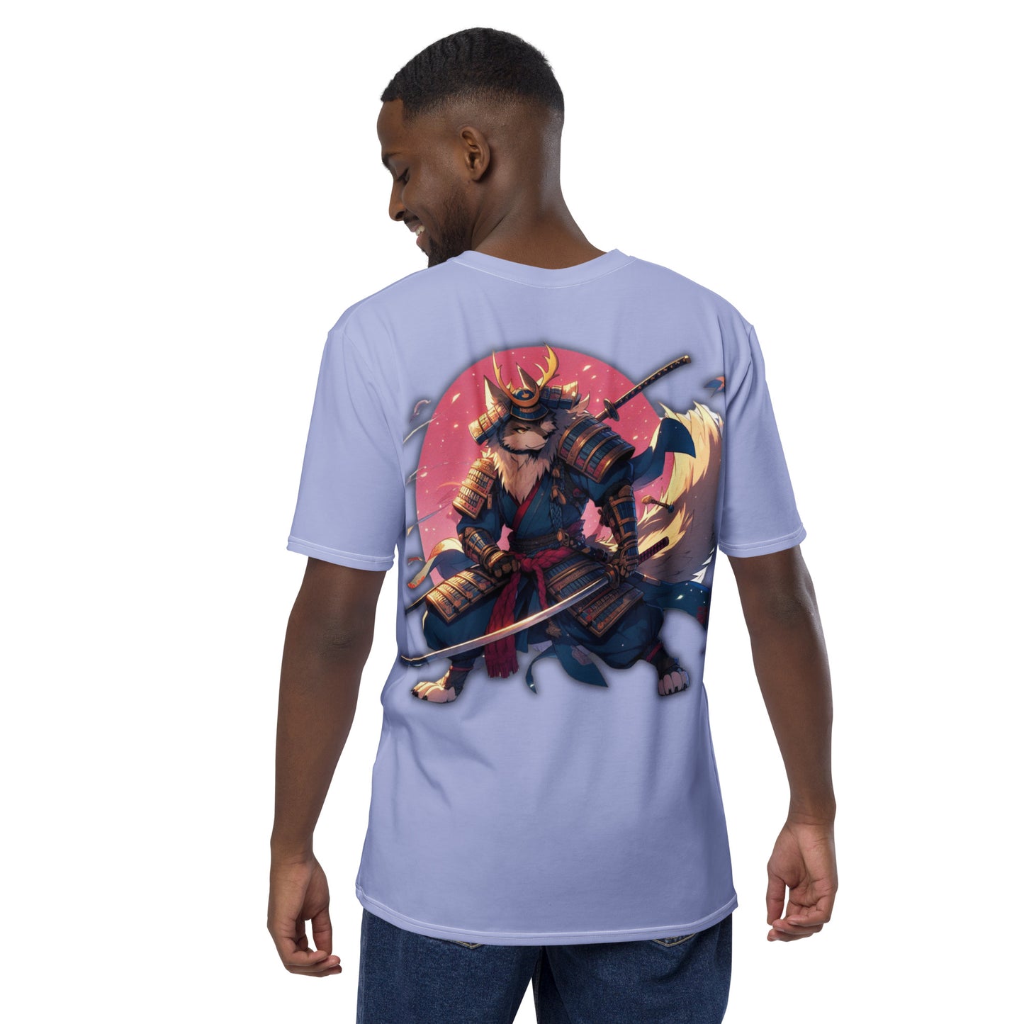 Men's t-shirt - Samurai Warrior Dog 4