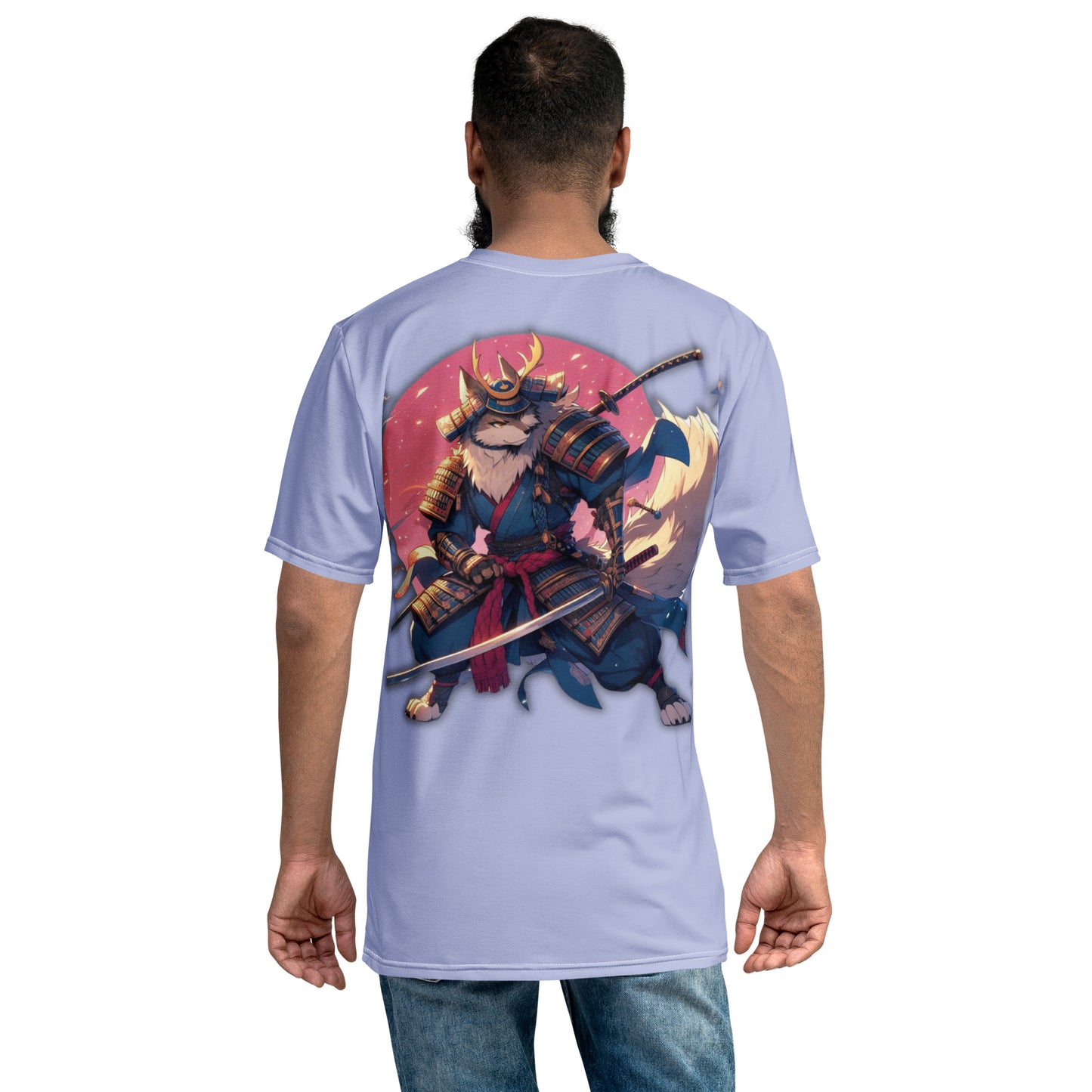 Men's t-shirt - Samurai Warrior Dog 4