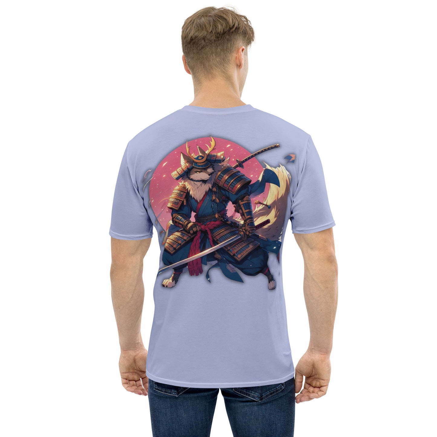 Men's t-shirt - Samurai Warrior Dog 4