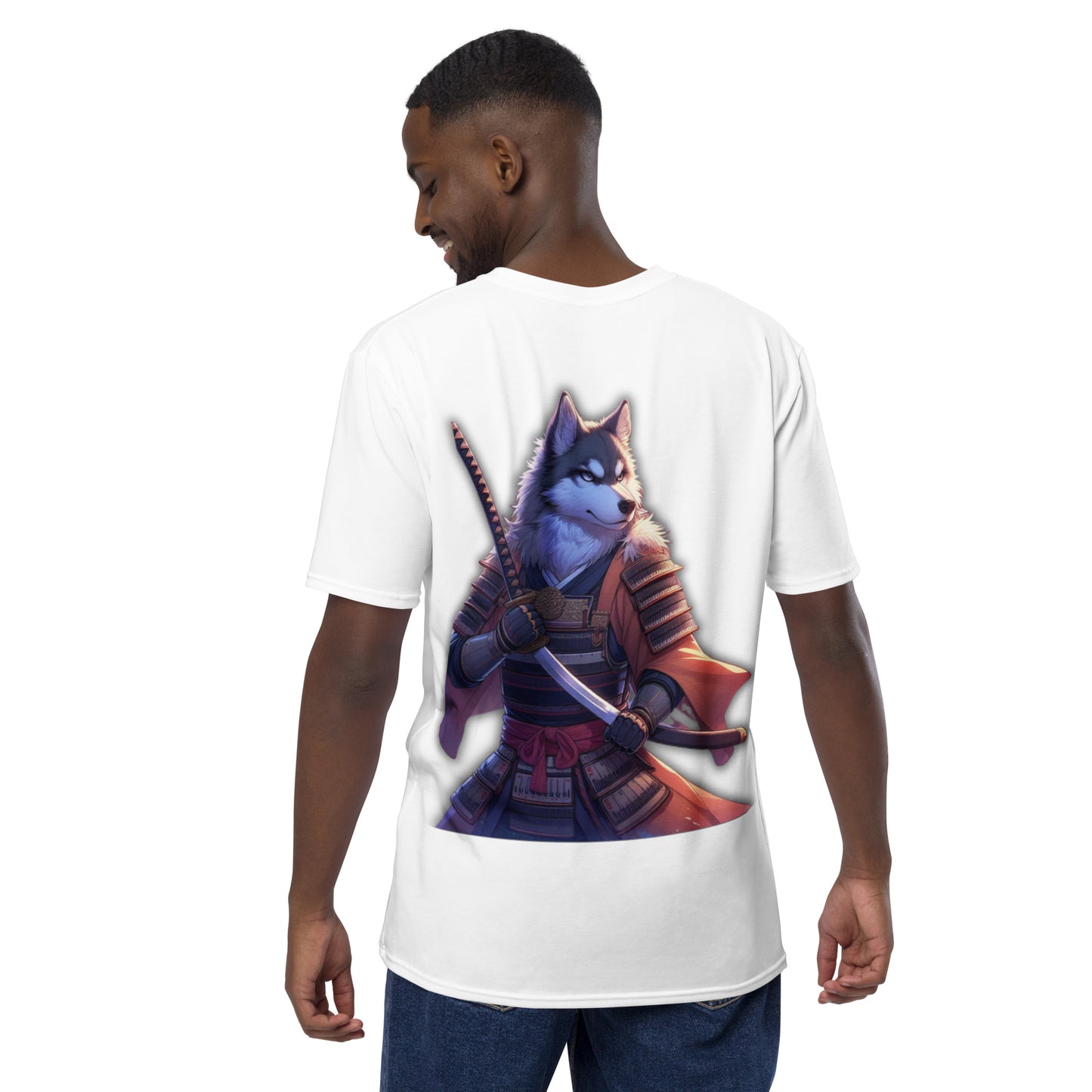 Men's t-shirt - Samurai Warrior Dog 5