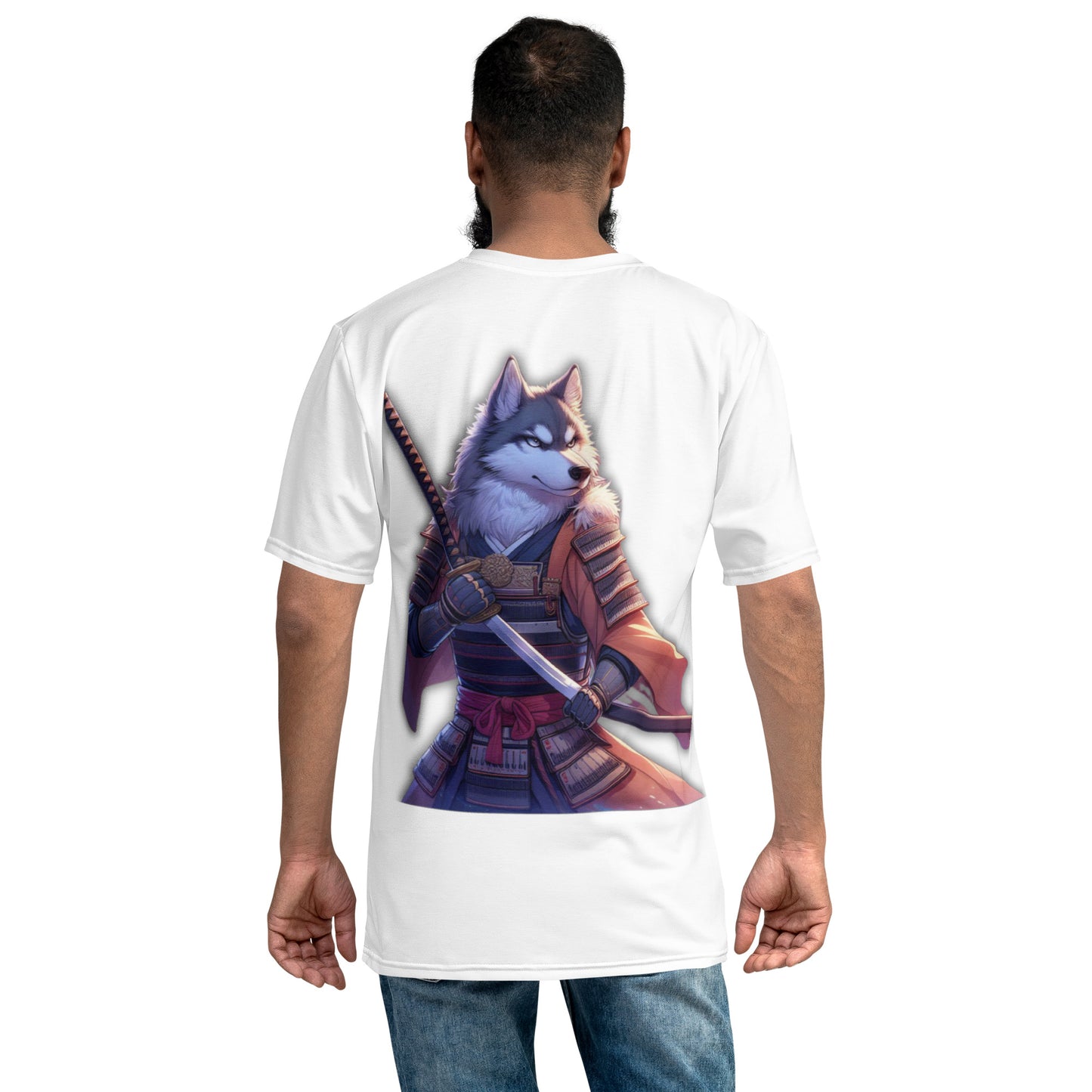 Men's t-shirt - Samurai Warrior Dog 5