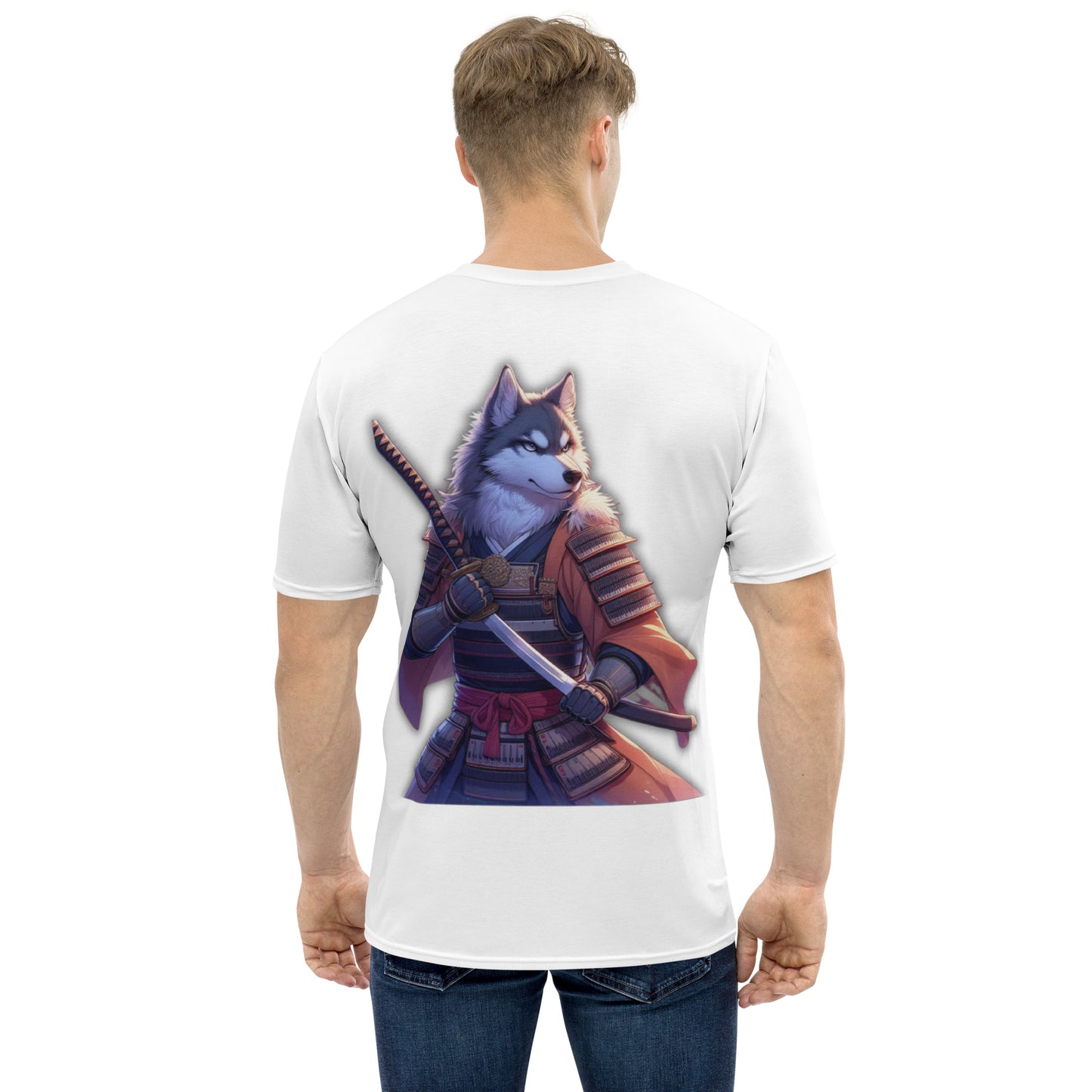 Men's t-shirt - Samurai Warrior Dog 5