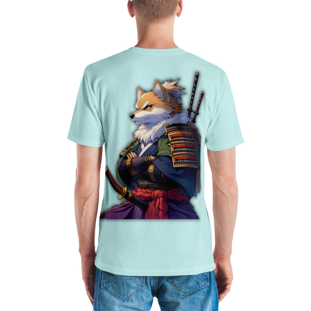 Men's t-shirt - Samurai Warrior Dog 6