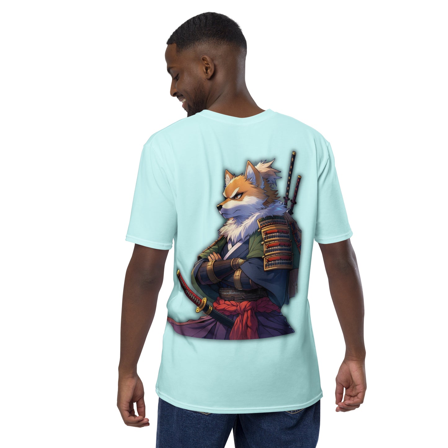 Men's t-shirt - Samurai Warrior Dog 6