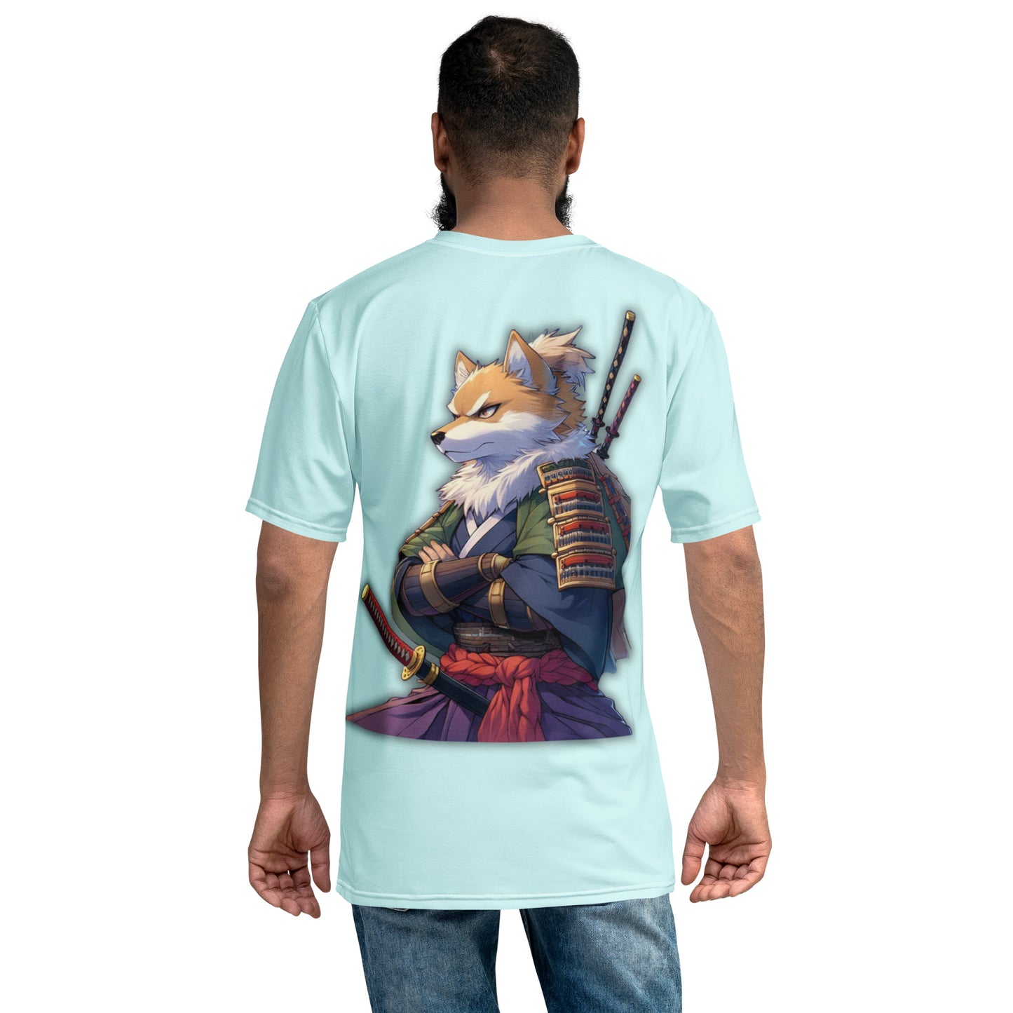 Men's t-shirt - Samurai Warrior Dog 6