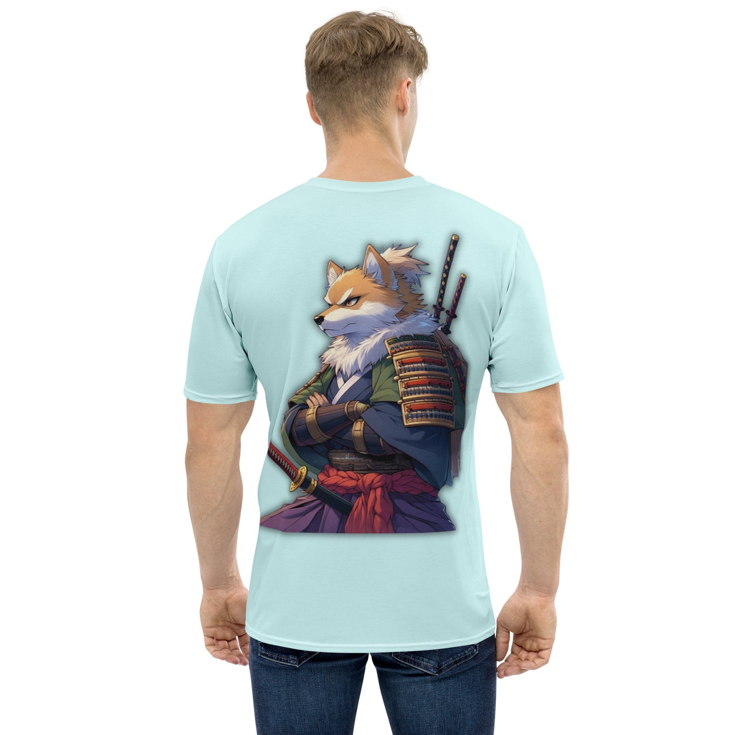 Men's t-shirt - Samurai Warrior Dog 6