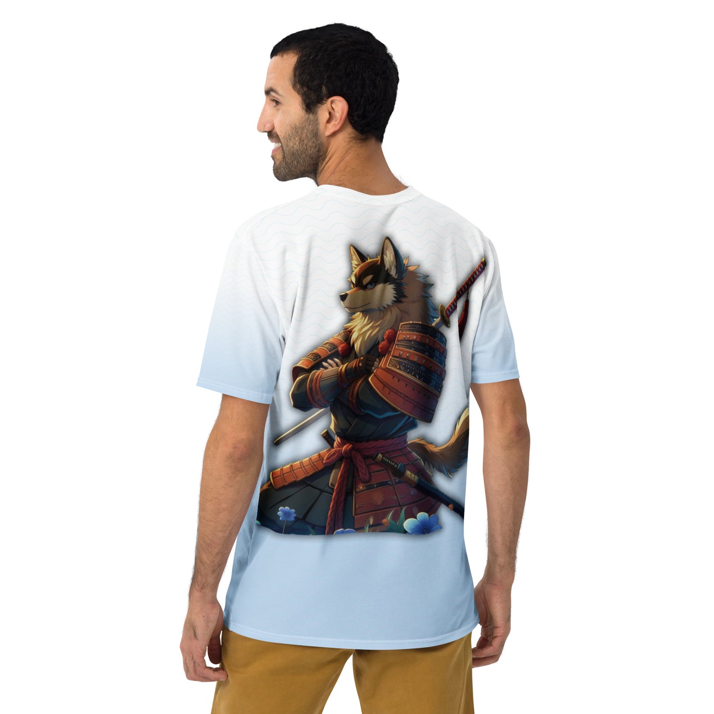 Men's t-shirt - Samurai Warrior Dog 7