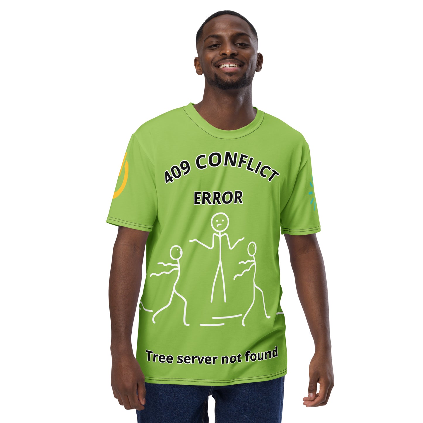 Men's t-shirt – System Error – 409 Conflict - Conifer