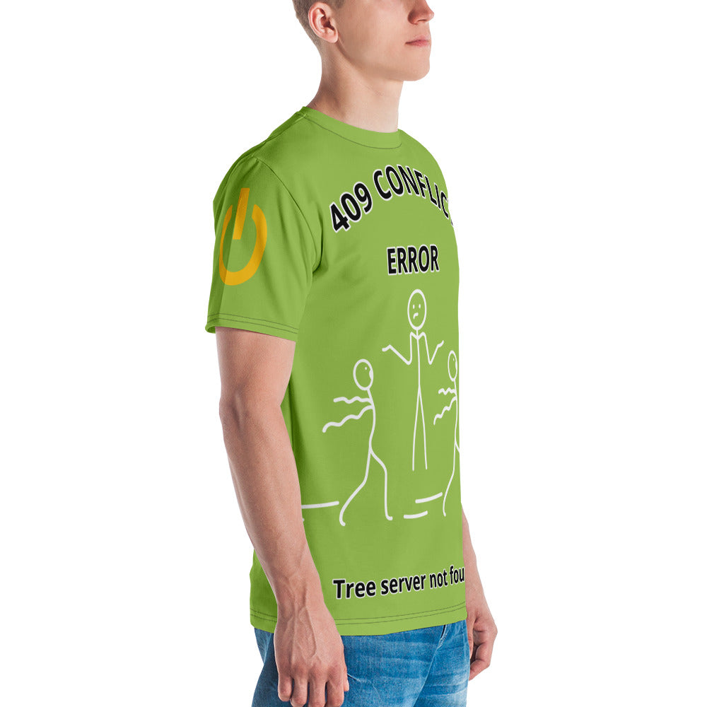 Men's t-shirt – System Error – 409 Conflict - Conifer