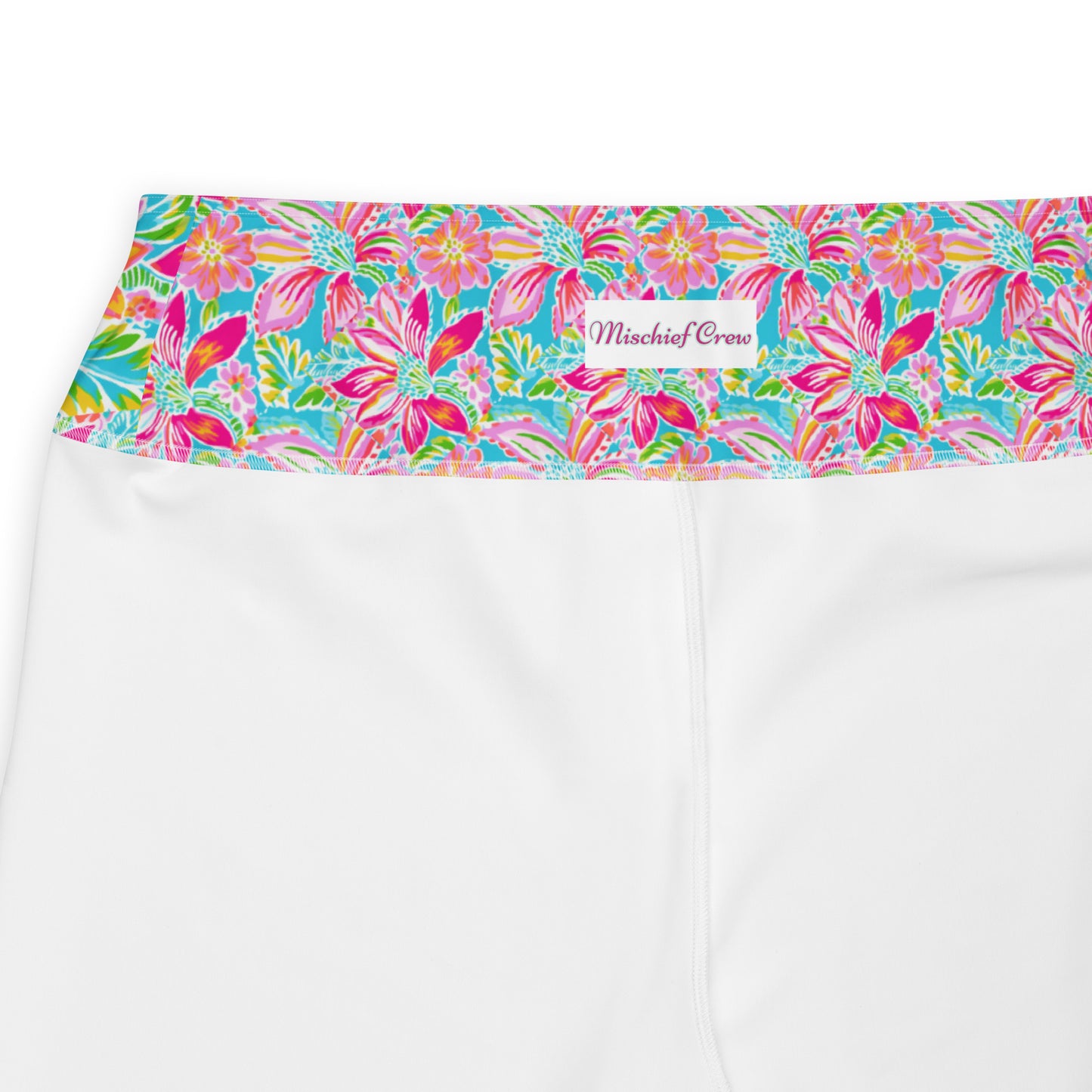 Print Plus Size Leggings - Tropical 2