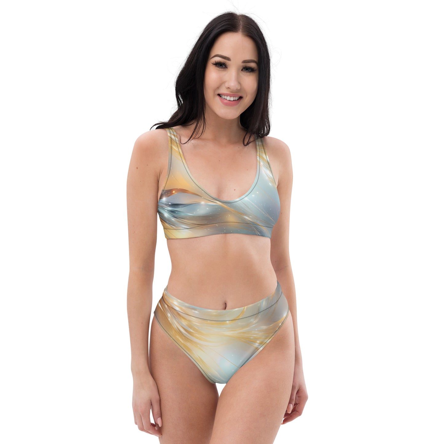 High-waisted bikini - Shine and Shimmer 2