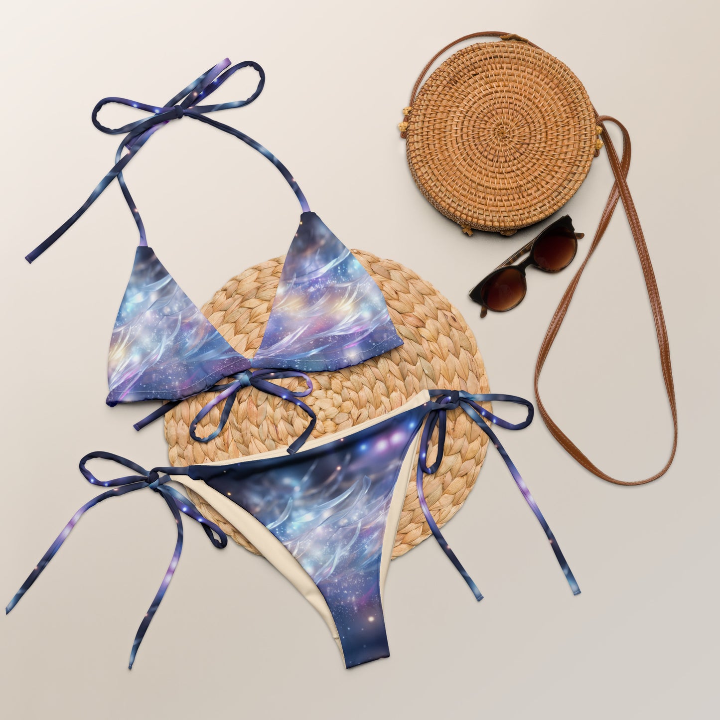 String bikini - Shine and Glimmer Dark