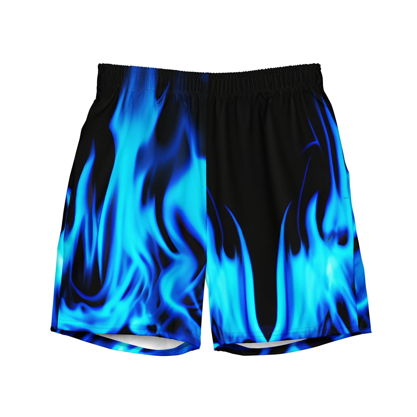 Men's and Youth swim trunks – Blue Flames