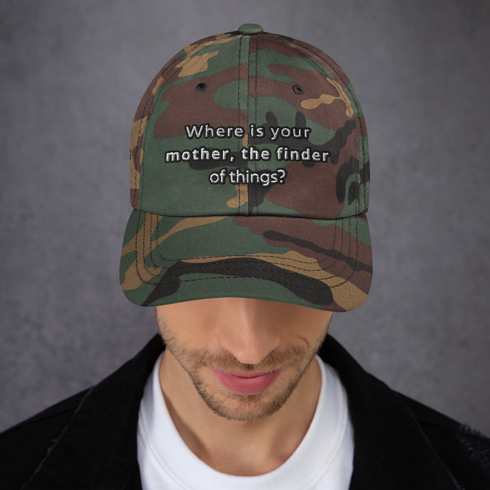 Embroidered Dad Hat – The Dad Hat with Daily Questions