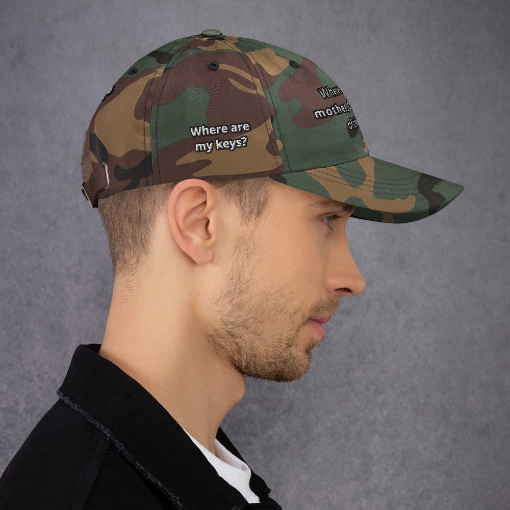 Embroidered Dad Hat – The Dad Hat with Daily Questions