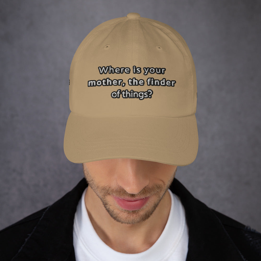 Embroidered Dad Hat – The Dad Hat with Daily Questions