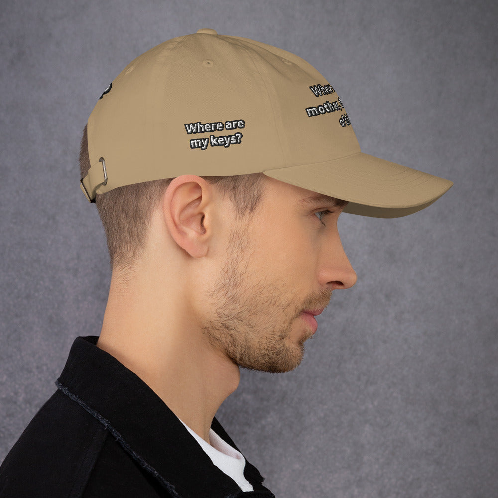 Embroidered Dad Hat – The Dad Hat with Daily Questions