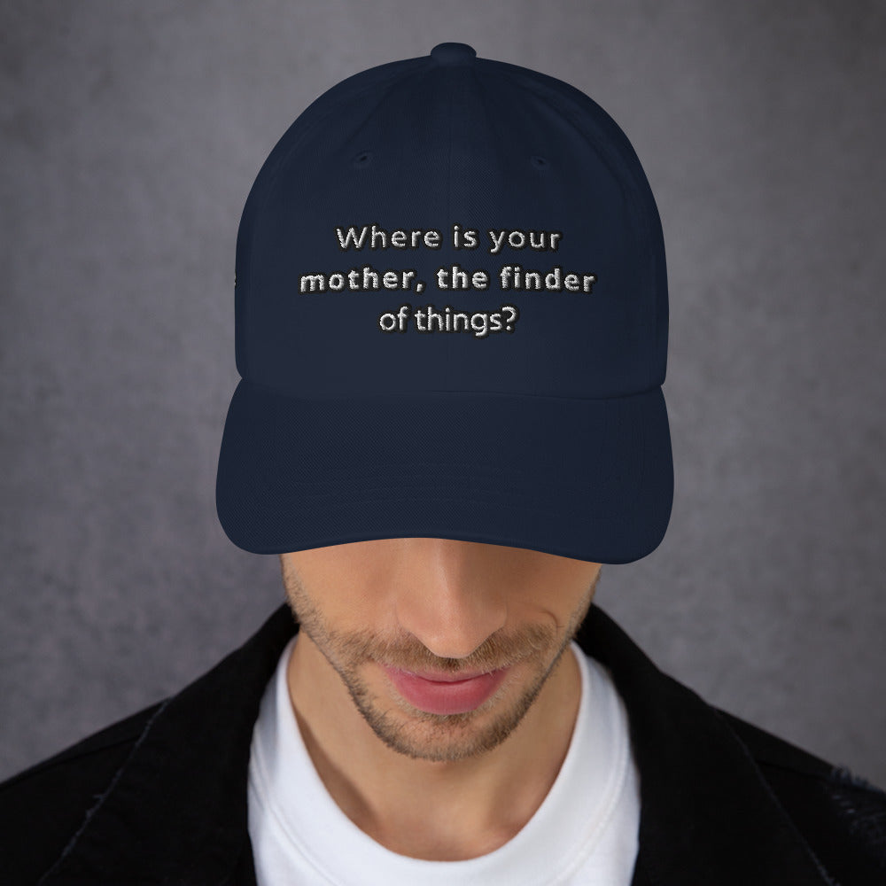 Embroidered Dad Hat – The Dad Hat with Daily Questions