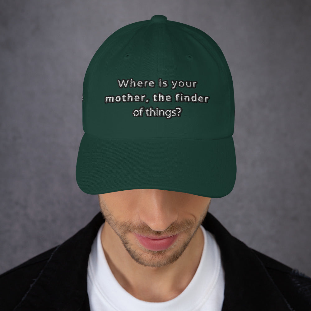 Embroidered Dad Hat – The Dad Hat with Daily Questions