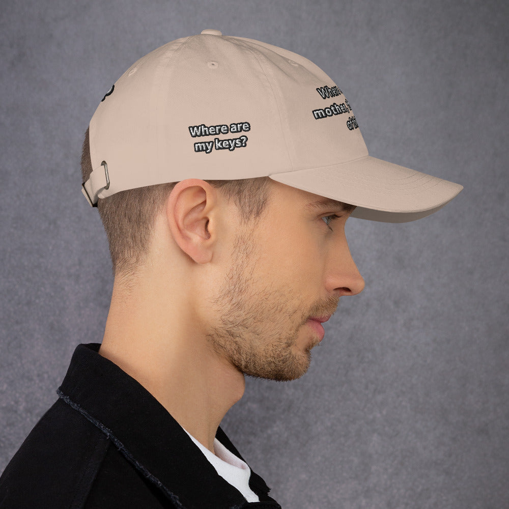 Embroidered Dad Hat – The Dad Hat with Daily Questions