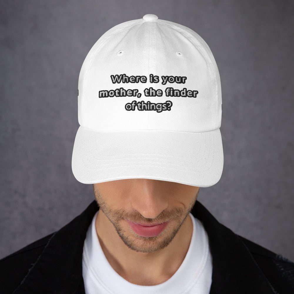 Embroidered Dad Hat – The Dad Hat with Daily Questions