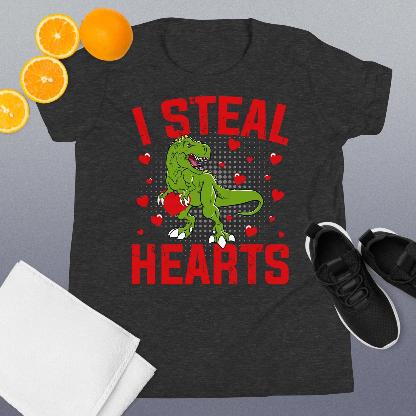 Youth Short Sleeve T-Shirt - I steal hearts