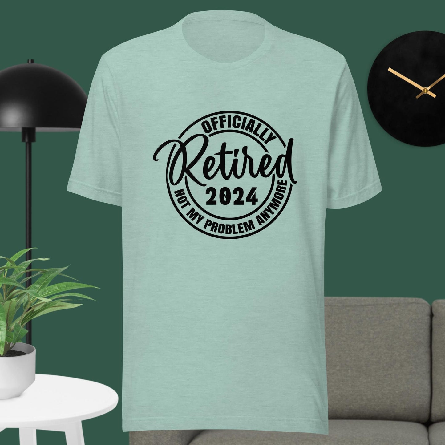 Unisex t-shirt - Retired 2024