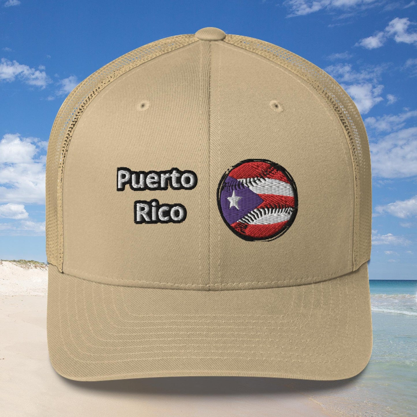 Trucker Cap - Puerto Rico Baseball hat 3