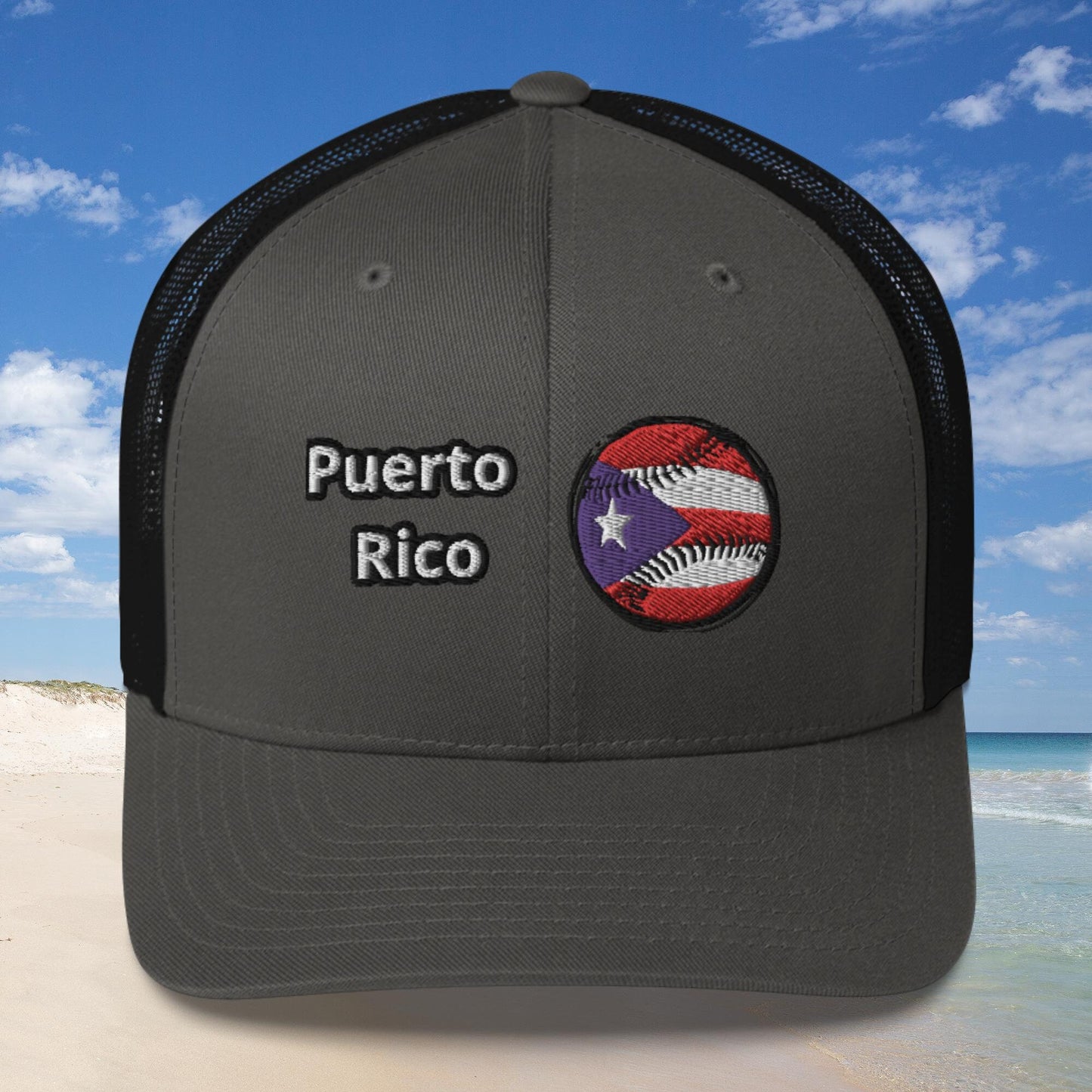 Trucker Cap - Puerto Rico Baseball hat 3