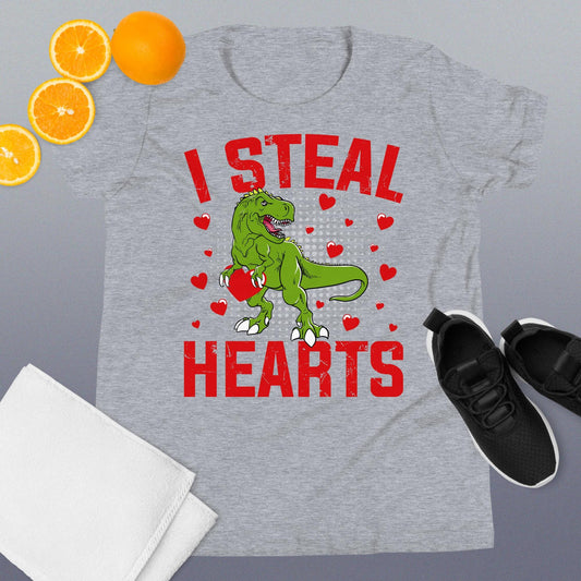 Youth Short Sleeve T-Shirt - I steal hearts