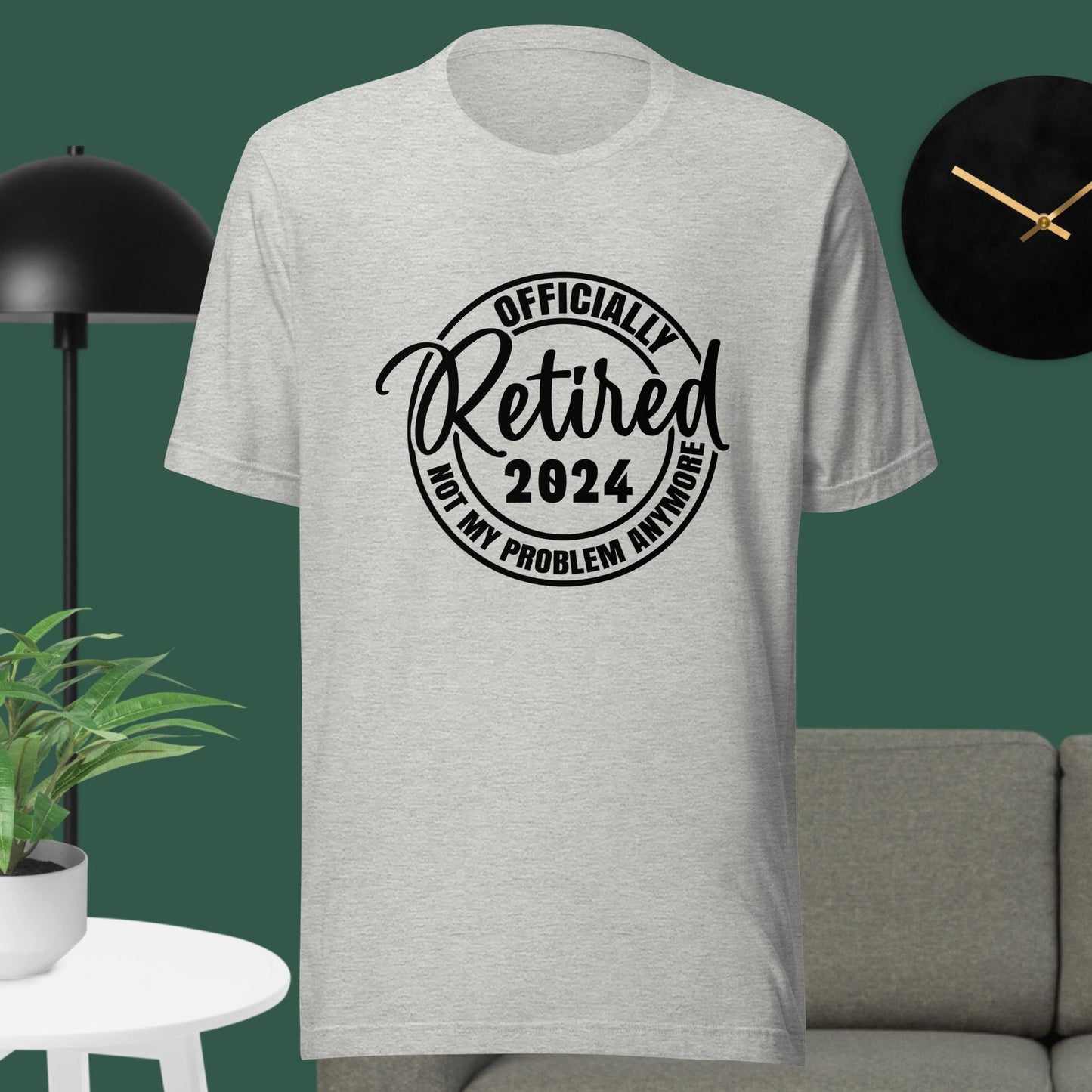 Unisex t-shirt - Retired 2024