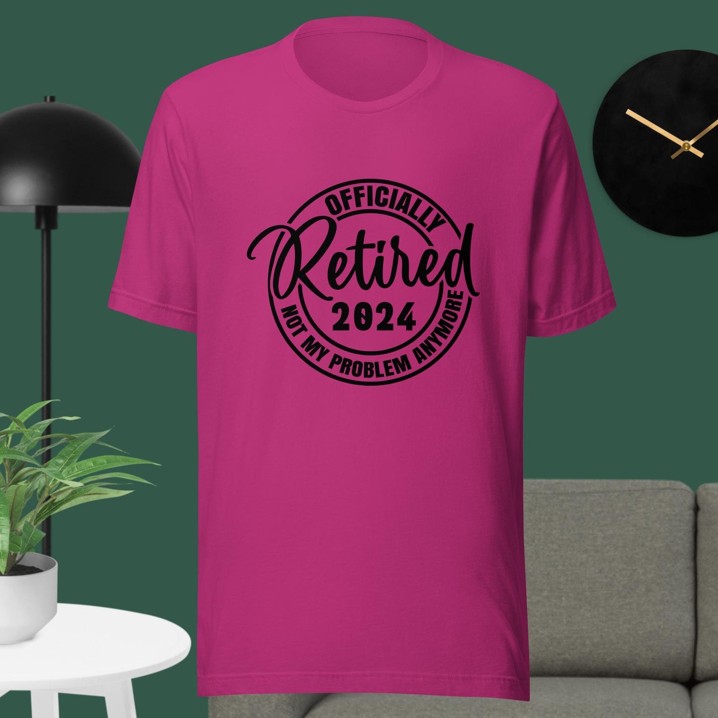 Unisex t-shirt - Retired 2024