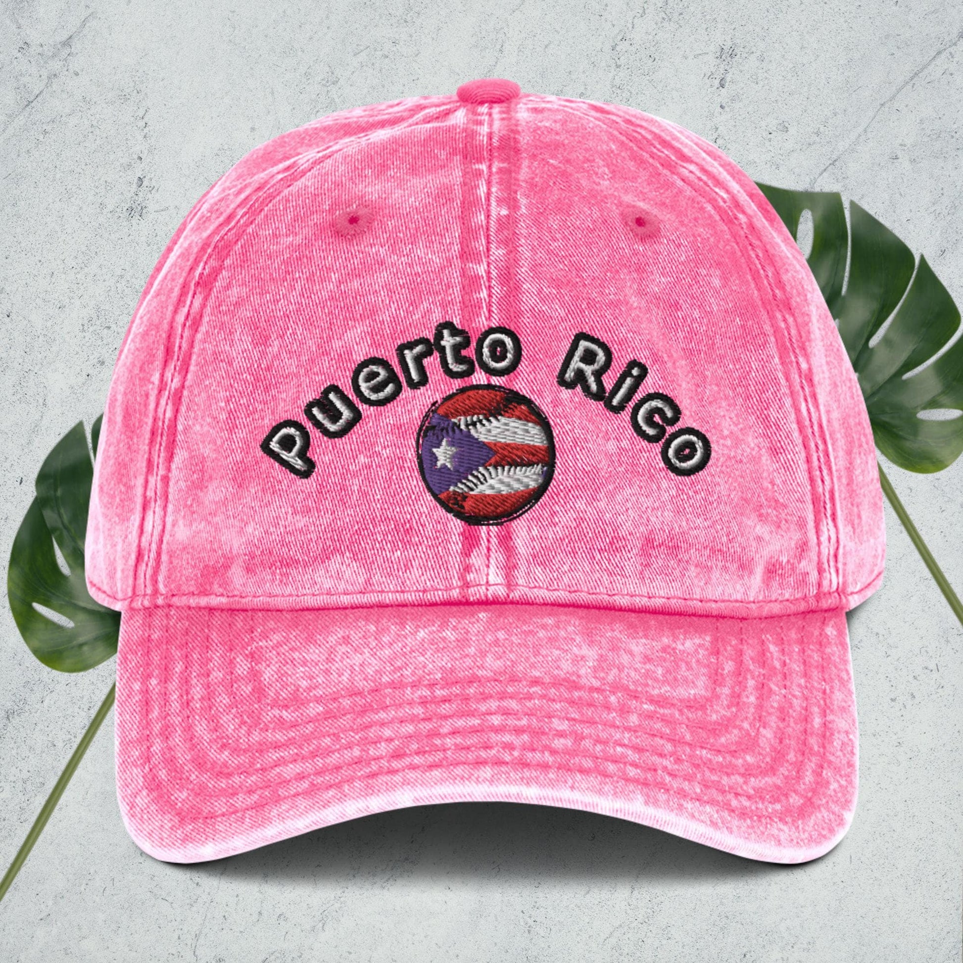 Vintage Cotton Twill Cap - Puerto Rico Baseball hat 2