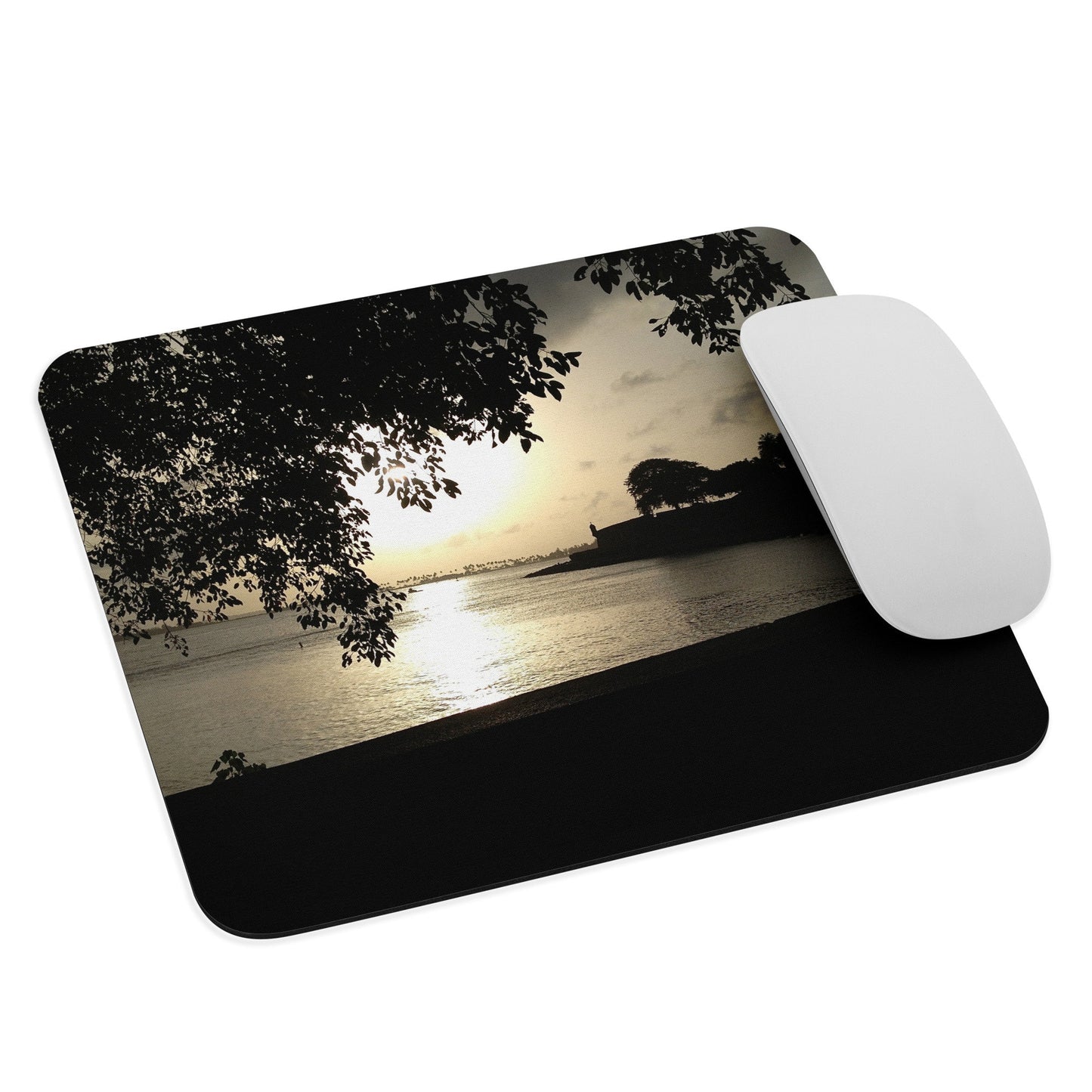 Mouse pad - San Juan Sunset with El Morro in the background