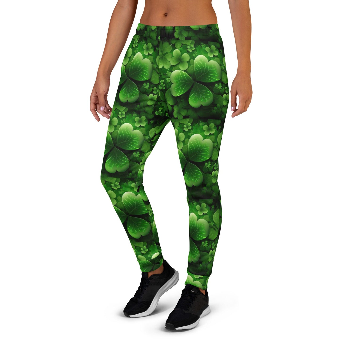 Women&#39;s Joggers-Shamrock Design