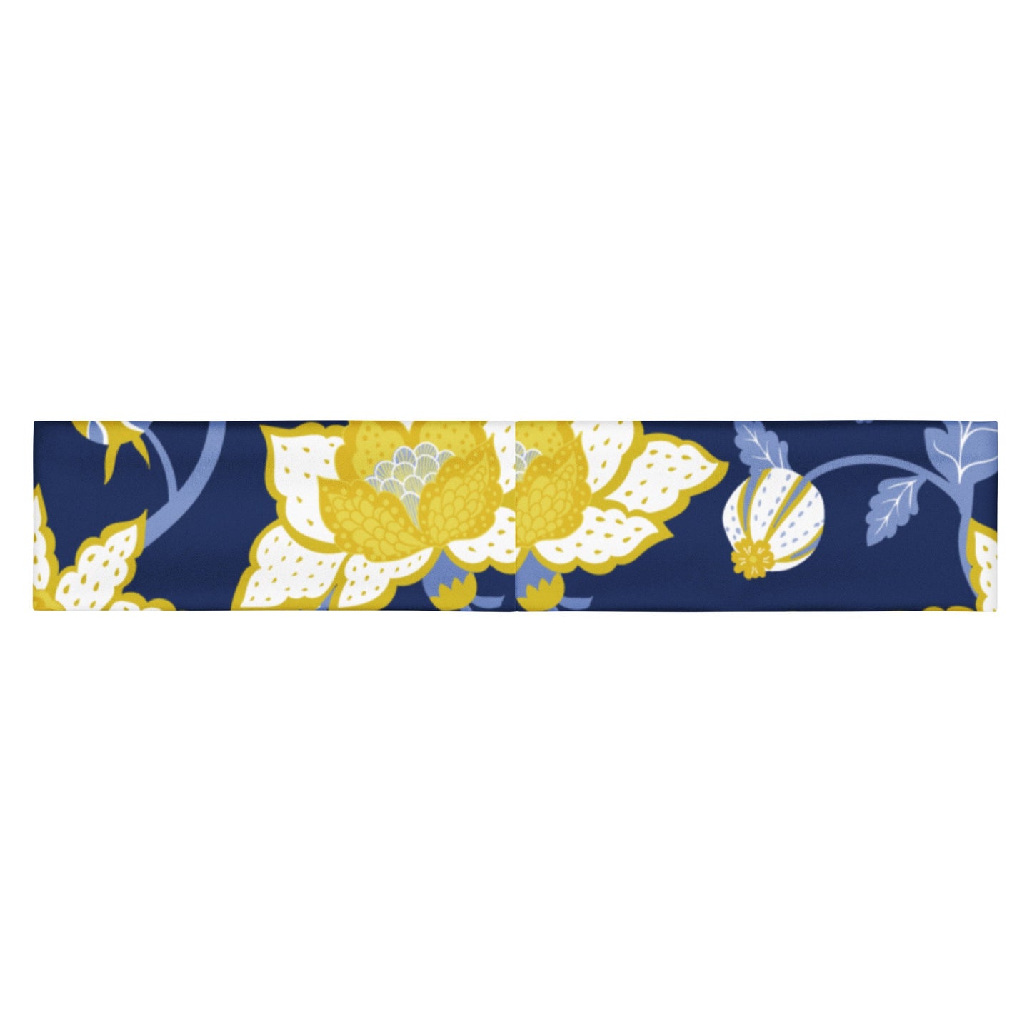 Headband - Yellow and Blue Flower