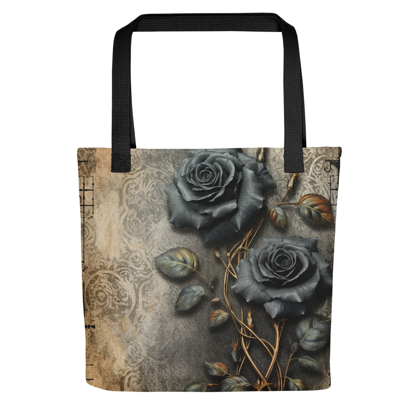 Tote bag - Black Rose