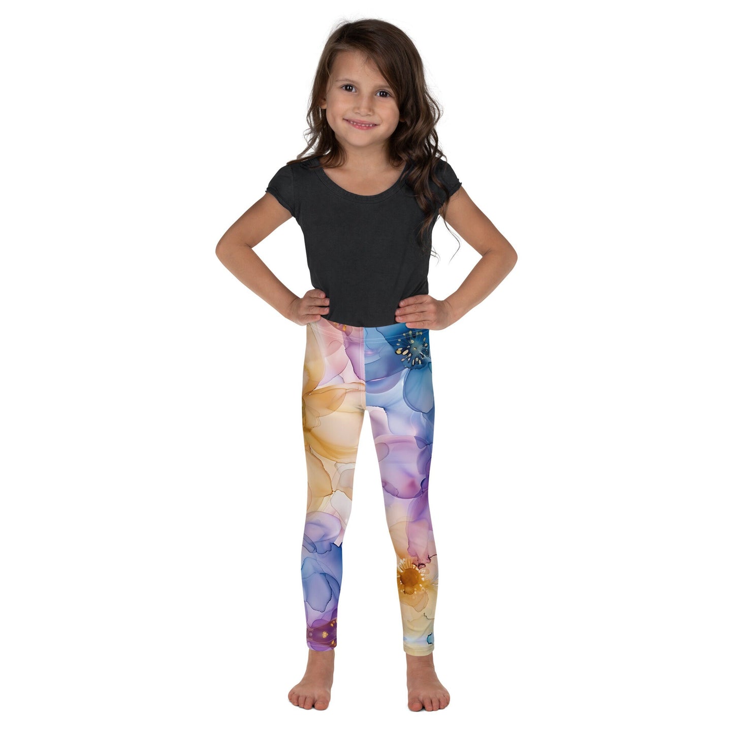 Kid&#39;s Leggings - Spring Time Flower 2