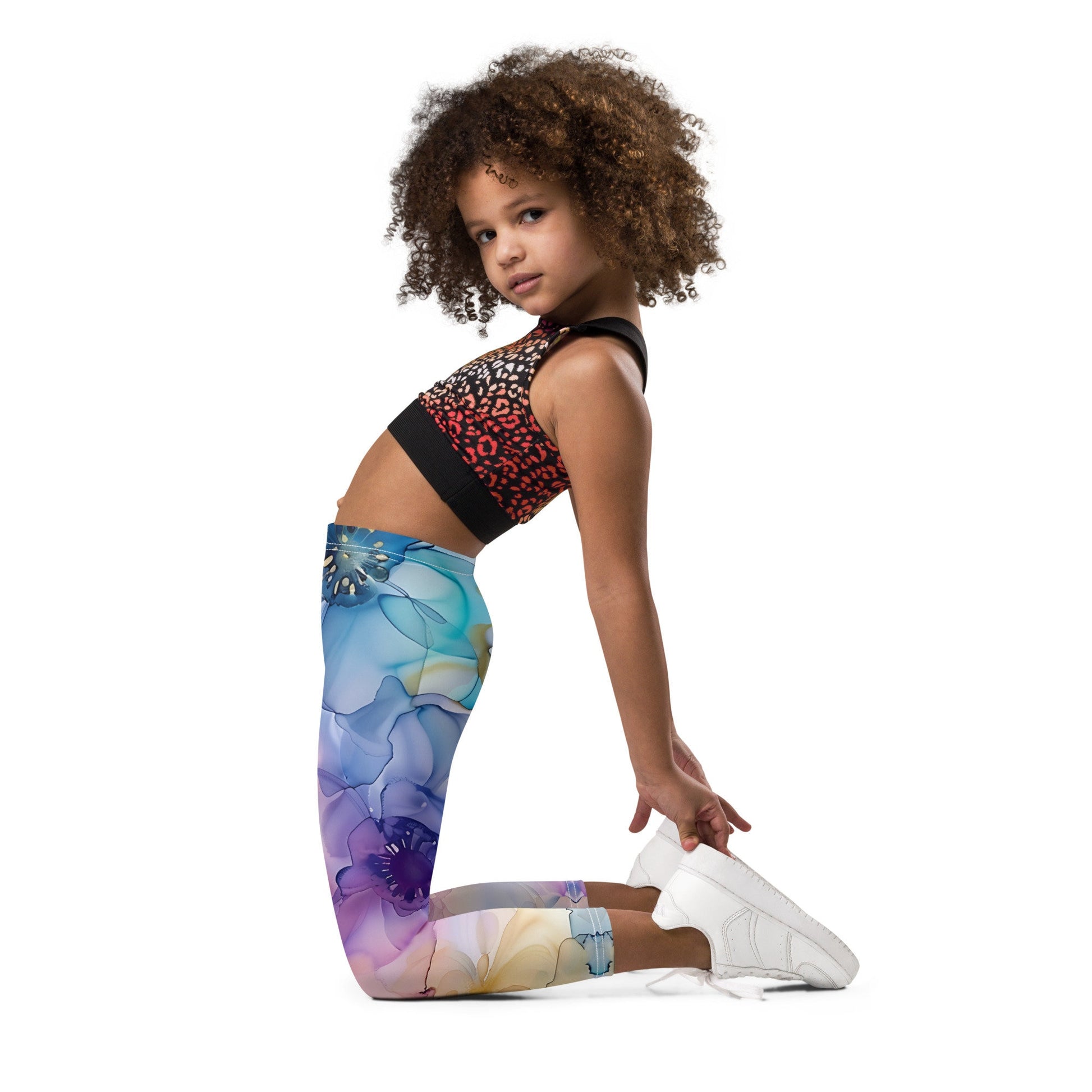 Kid&#39;s Leggings - Spring Time Flower 2