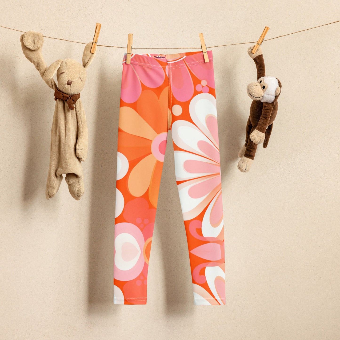 Kid&#39;s Leggings - Retro Groovy 2