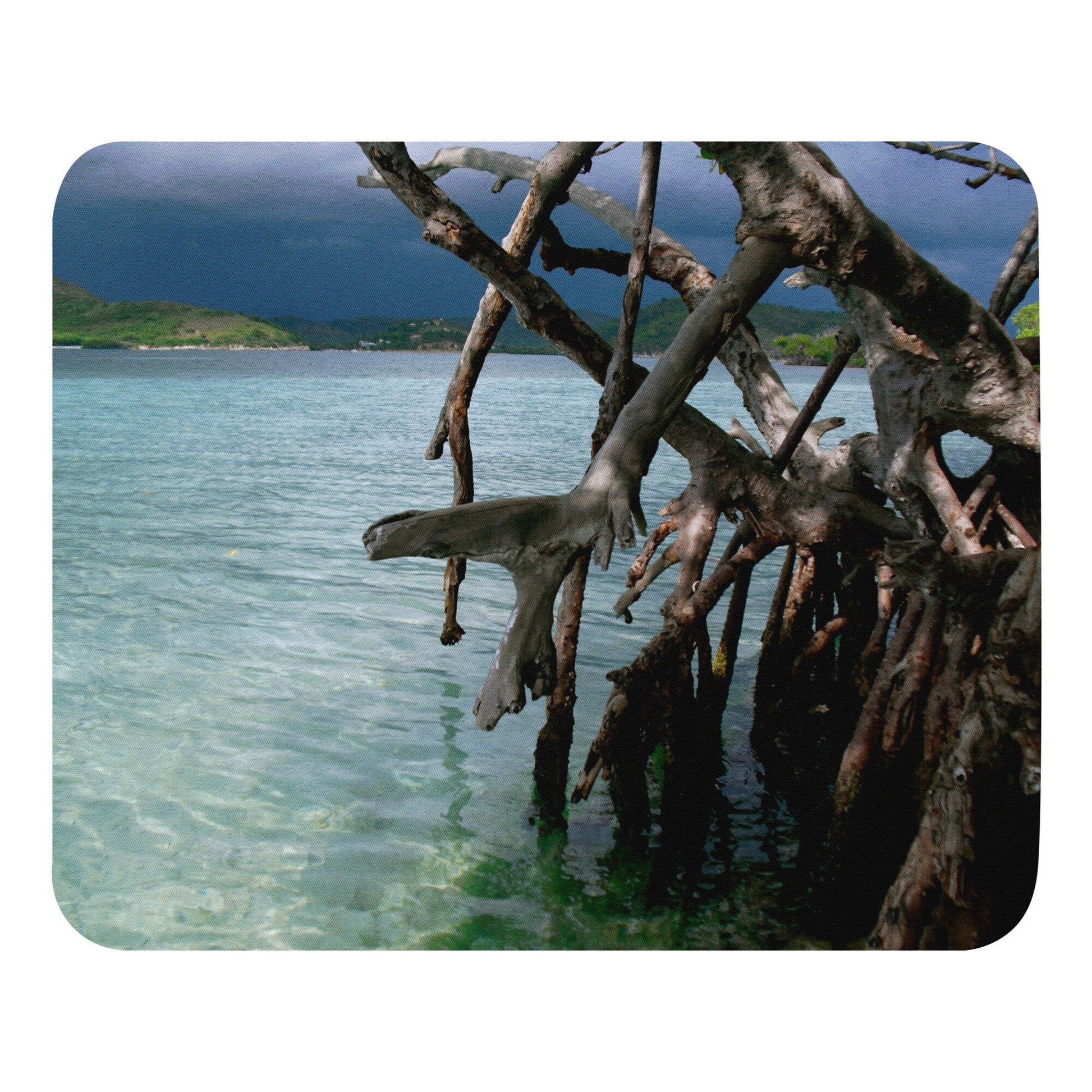 Mouse pad - La Parguera Caracoles Stormy Day